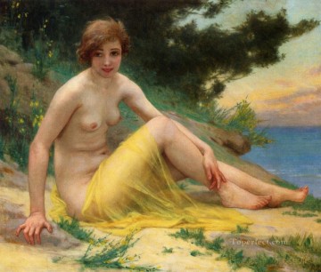  plage - Desnudo en la playa En la orilla Nu Sur La Plage Guillaume Seignac desnudo clásico